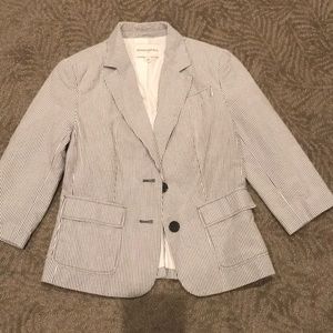 Seersucker blazer